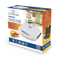 Opiekacz do kanapek Esperanza Panini TKT004W (700W kolor biały)