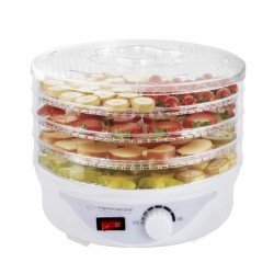Suszarka do grzybów, warzyw i owoców Esperanza DÉLICATESSE EKD003 (250W kolor biały)
