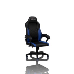 Nitro Concepts C100 Fotel dla gracza Obite siedzisko Czarny, Niebieski