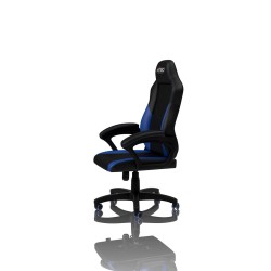 Nitro Concepts C100 Fotel dla gracza Obite siedzisko Czarny, Niebieski