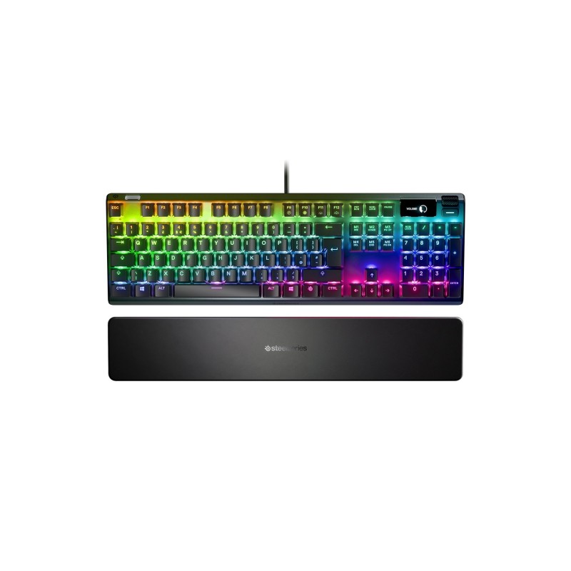 Steelseries Apex Pro klawiatura Gaming USB QWERTZ Niemiecki Czarny Steelseries Apex Pro klawiatura Gaming USB QWERTZ Niemiecki Czarny