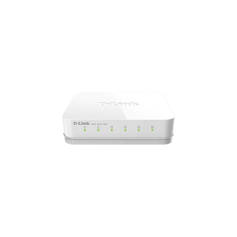 D-Link GO-SW-5G switch niezarządzalny Gigabit Ethernet (10/100/1000) Biały