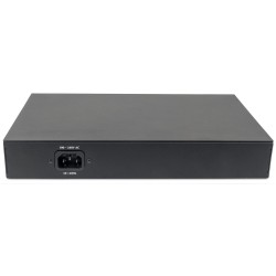 Intellinet 561167 łącza sieciowe Zarządzany Gigabit Ethernet (10/100/1000) Obsługa PoE Czarny