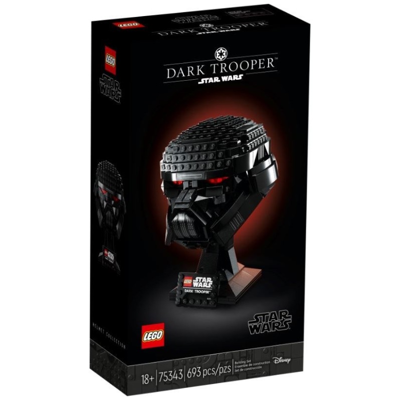 LEGO Star Wars 75343 Dark Trooper Helm