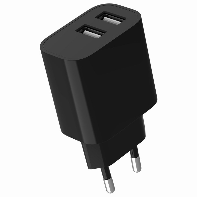 GEMBIRD 2-PORTOWA ŁADOWARKA SIECIOWA 2X USB-A, CZARNA GEMBIRD 2-PORTOWA ŁADOWARKA SIECIOWA 2X USB-A, CZARNA