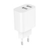GEMBIRD 2-PORTOWA ŁADOWARKA SIECIOWA 2X USB-A, BIAŁA