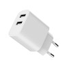 GEMBIRD 2-PORTOWA ŁADOWARKA SIECIOWA 2X USB-A, BIAŁA