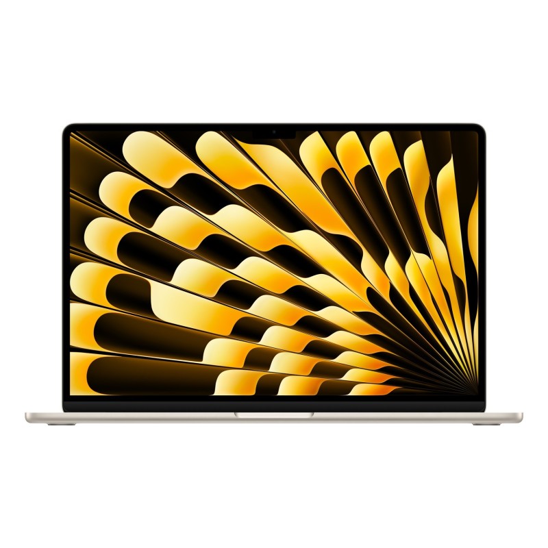 Apple 15.3-inch MacBook Air: Apple M4 chip with 10-core CPU and 10-core GPU, 24GB, 512GB SSD - Starlight