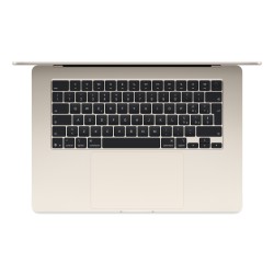 Apple 15.3-inch MacBook Air: Apple M4 chip with 10-core CPU and 10-core GPU, 24GB, 512GB SSD - Starlight