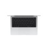 Apple 14-inch MacBook Pro: Apple M4 chip with 10-core CPU and 10-core GPU, 16GB, 512GB SSD - Silver