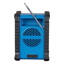 Denver WRB-60 nadajnik FM Bluetooth Niebieski, Szary