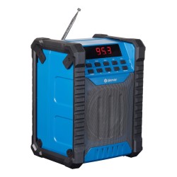 Denver WRB-60 nadajnik FM Bluetooth Niebieski, Szary