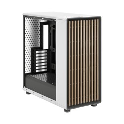 Przezroczysta obudowa Fractal Design North XL RC Chalk TG, Midi-Tower, ATX, Szkło hartowane - białe
