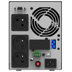 POWER WALKER UPS ON-LINE VFI 1000 AT FR 3X FR OUT, USB/RS-232, LCD, EPO