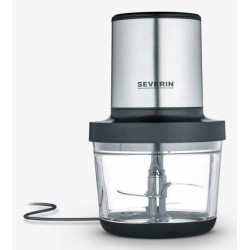 SEVERIN ROZDRABNIACZ INOX/SZKŁO, SZKLANY POJEMNIK O POJ. 1L, WOLNY OD BPA, DO MYCIA W ZMYWARCE, 2 POZIOMY MOCY, 400W KM3867