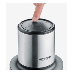 SEVERIN ROZDRABNIACZ INOX/SZKŁO, SZKLANY POJEMNIK O POJ. 1L, WOLNY OD BPA, DO MYCIA W ZMYWARCE, 2 POZIOMY MOCY, 400W KM3867
