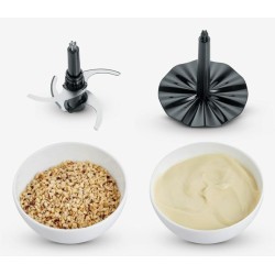 SEVERIN ROZDRABNIACZ INOX/SZKŁO, SZKLANY POJEMNIK O POJ. 1L, WOLNY OD BPA, DO MYCIA W ZMYWARCE, 2 POZIOMY MOCY, 400W KM3867
