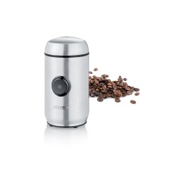 SEVERIN MŁYNEK DO KAWY I PRZYPAW INOX, POJEMNOŚĆ 50 G, ZWIJACZ KABLA, 2 NOŻE ZE STALI NIERDZEWNEJ, MOC 150W KM3879