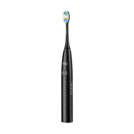 Soniczna szczoteczka do zębów TEESA SONIC 2 czarna , 5 trybów pracy, etui podróżne , USB typ C