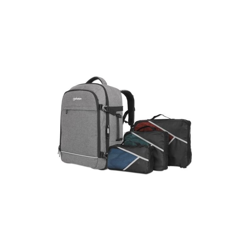 Manhattan 440370 torba na laptop 43,9 cm (17.3") Plecak Szary Manhattan 440370 torba na laptop 43,9 cm (17.3") Plecak Szary