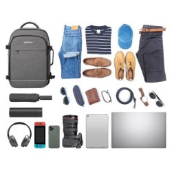 Manhattan 440370 torba na laptop 43,9 cm (17.3") Plecak Szary
