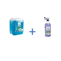 MILL UMYJE Płyn do myci szyb 5L+Płyn Maciejka 1,22L