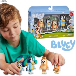 Bluey Figurki Rodzinka 4 szt.