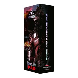 Kruger & Matz Warrior LED 790x300 podkładka pod mysz i klawiaturę dla graczy Czarny