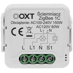 Moduł OXT mini ściemniacz 1 obwód ZigBee TUYA