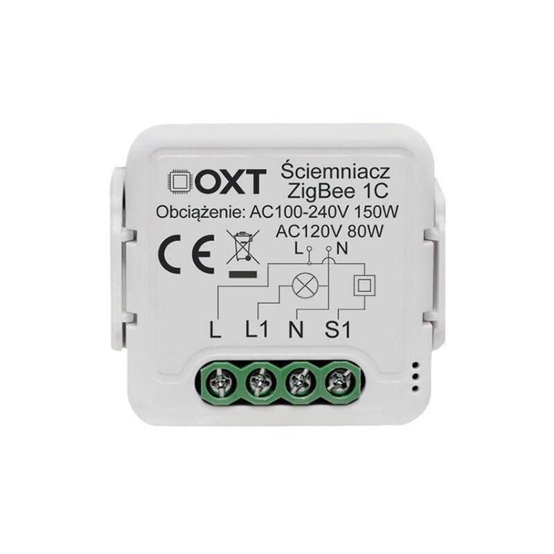 Moduł OXT mini ściemniacz 1 obwód ZigBee TUYA