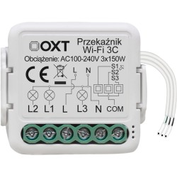 Moduł OXT mini przekaźnik 4 obwody WiFi TUYA