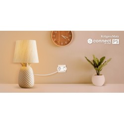 Gniazdo podwójne WiFi Kruger&amp Matz Connect P5 Tuya