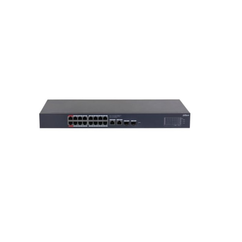 Switch zarządzalny Dahua CS4220-16GT-240 18x1GbE 2xSFP PoE Switch zarządzalny Dahua CS4220-16GT-240 18x1GbE 2xSFP PoE