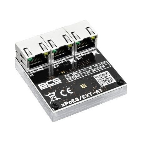 Switch POE BCS POWER BCS-xPoE3/EXT-AT