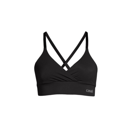 Stanik treningowy CASALL Wrap Sports Bra czarny