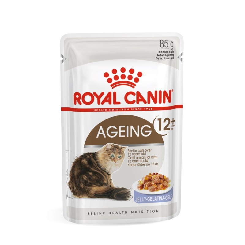 ROYAL CANIN FHN Ageing 12+ w galaretce - mokra karma dla kota starszego - 12x85g ROYAL CANIN FHN Ageing 12+ w galaretce - mokra karma dla kota starszego - 12x85g