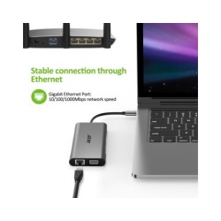 Acer 10-in-1 Type C dongle 3xUSB 3.0