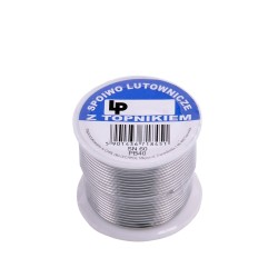Cyna LP na szpuli o średnicy 1mm i wadze 100g
