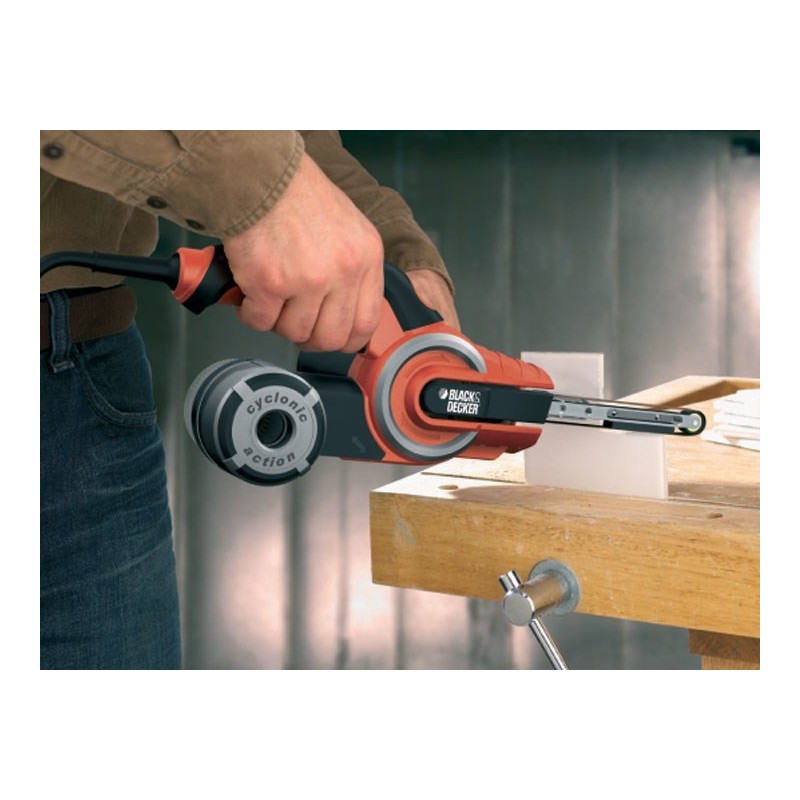 Pilnik taśmowa BLACK+DECKER KA902EK-QS (13mm) Pilnik taśmowa BLACK+DECKER KA902EK-QS (13mm)