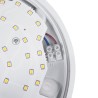 Lampa LED z czujnikiem ruchu na podczerwień MCE291 W 1100lm 15W IP54 Maclean Energy kolor biały