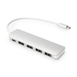 Digitus 4-portowy hub USB Type-C™ (USB 3.0) + PD