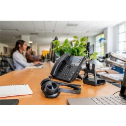 Zestaw słuchawkowy Bluetooth Poly Voyager 4320 MS Teams Certified USB-A Headset with charge stand +BT700 dongle 77Z00AA