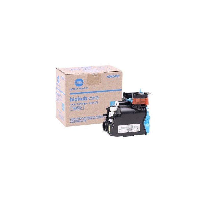 Konica Minolta Toner TNP-51 A0X5455 Cyan Konica Minolta Toner TNP-51 A0X5455 Cyan