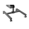 DIGITUS STOJAK - MOBILNA STACJA ROBOCZA 1XLCD MAX.32" MAX.8KG + KLAWIATURA + PC MAX.10KG, UCHYL.-OBROT. DA-90374