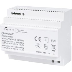 Zasilacz Yingjiao DIN YSDS 24V 6,25A 150W