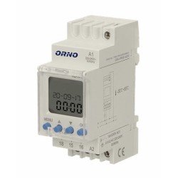 ORNO PROGRAMATOR ELEKTRONICZNY NA SZYNĘ DIN && ...