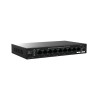 Tenda TEG1110PF-8-120W łącza sieciowe Nie zarządzany Gigabit Ethernet (10/100/1000) Obsługa PoE Czarny