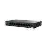 Tenda TEG1110PF-8-120W łącza sieciowe Nie zarządzany Gigabit Ethernet (10/100/1000) Obsługa PoE Czarny