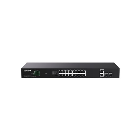 Tenda TEG1120P-16-150W łącza sieciowe Nie zarządzany Gigabit Ethernet (10/100/1000) Obsługa PoE