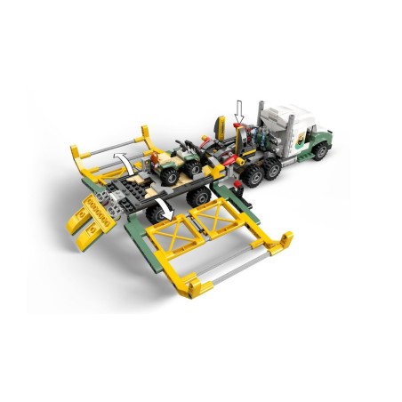 LEGO Jurassic World 76966 Dinomisje: ciężarówka do transportu allozaura